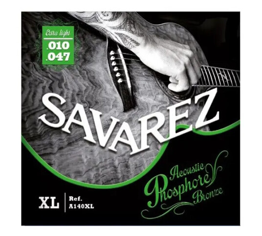 Savarez A140XL stålstrenger til gitar 010-047 Savarez A140XL stålstrenger til gitar 010-047