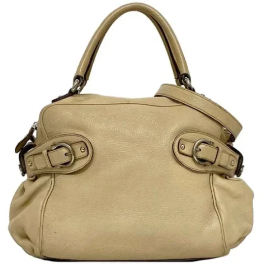 Salvatore Ferragamo Dame Beige