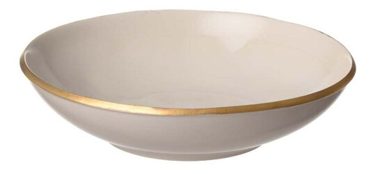 Heirol x Nosse Edge dyp tallerken Ø 24 cm Gold Heirol x Nosse Edge dyp tallerken Ø 24 cm Gold