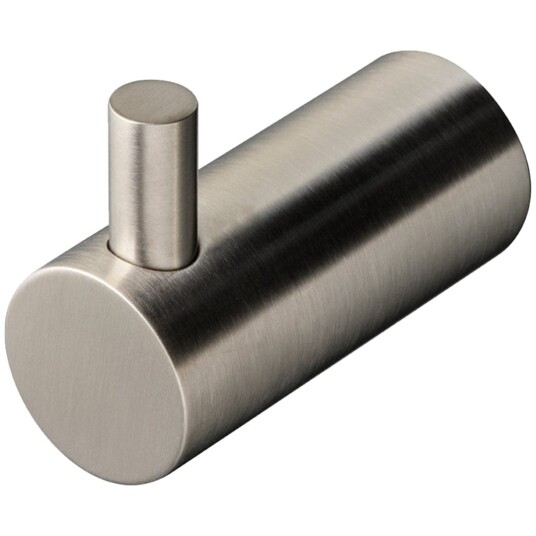 Tapwell Ta242 Håndklekrok Medium Brushed Nickel Tapwell Ta242 Håndklekrok Medium Brushed Nickel