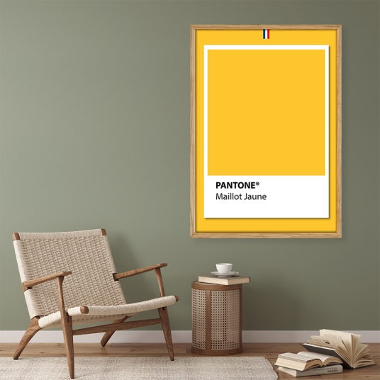Pantone Maillot Jaune av Plakatwerket Pantone Maillot Jaune av Plakatwerket