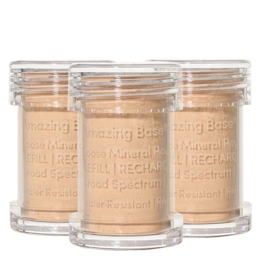 Jane Iredale Amazing Base Refillable Brush Honey Bronze 3 Pack Re Jane Iredale Amazing Base Refillable Brush Honey Bronze 3 Pack Re