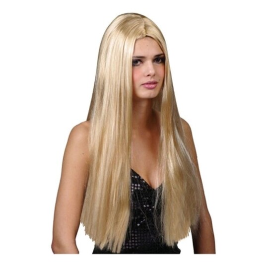 Wicked Costumes Lang Blond Parykk