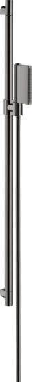 Axor One Dusjsett, 900 mm Med 2 stråletyper, Polert Sort Krom Axor One Dusjsett, 900 mm Med 2 stråletyper, Polert Sort Krom