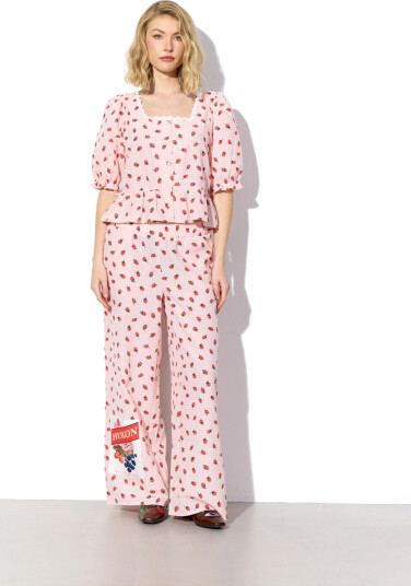 Hunkøn Ruth Trousers Pink XL
