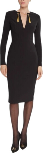Elisabetta Franchi Dame Kjoler Svart XL,