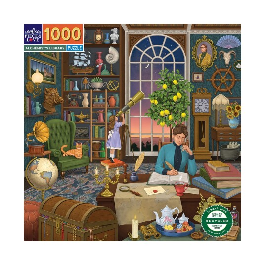 EEBOO Puzzle 1000 pcs Alchemists Library EPZTAHL EEBOO Puzzle 1000 pcs Alchemists Library EPZTAHL