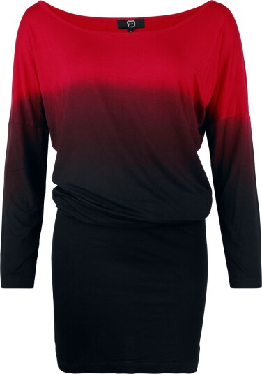 RED by EMP Kort kjole   Hold Loosely   S til XXL   Damer   svart rød