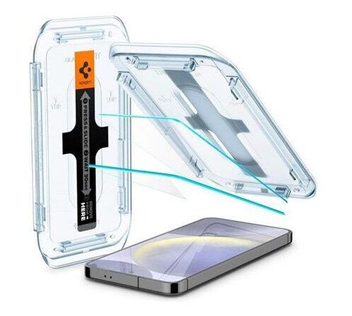 Spigen Glas.tR EZ Fit Herdet Glass Skjermbeskytter til Samsung Galaxy S24+ - 2 Pakning