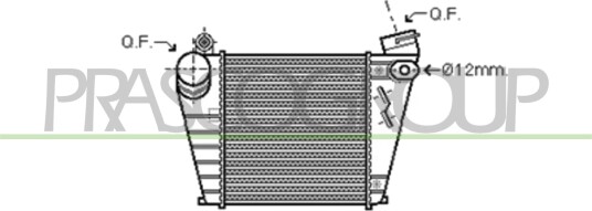 Intercooler PRASCO AD016N001
