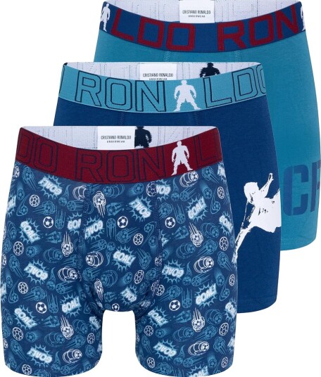 CR7 Boxershorts   3 pack   Blå   JBS   7 9 år 122 134   Boxershorts Turkis