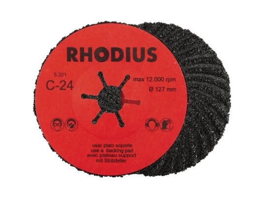 Rhodius 300476 Fiberplade Sten Støbegods 25 Stk