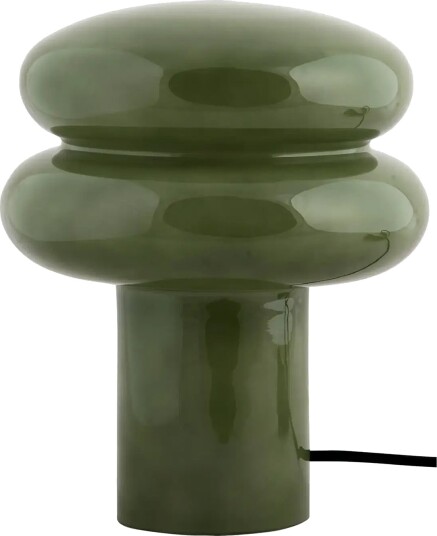 Leitmotiv Table Lamp Incesante Double Ring   Khaki green   H24CM
