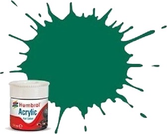 Acrylic Maling Rail Colours Malachite Green