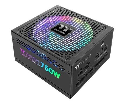 Thermaltake ToughPower GF2 ARGB TTP-750AH3FSG-A Strømforsyning (PSU) - 750 Watt - 140 mm - 80 Plus Gold sertifisert Thermaltake ToughPower GF2 ARGB TTP-750AH3FSG-A Strømforsyning (PSU) - 750 Watt - 140 mm - 80 Plus Gold sertifisert