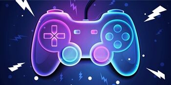 Licens Badehåndkle barn - Gamer controller - 70x140 cm – Lekker og myk kvalitet
