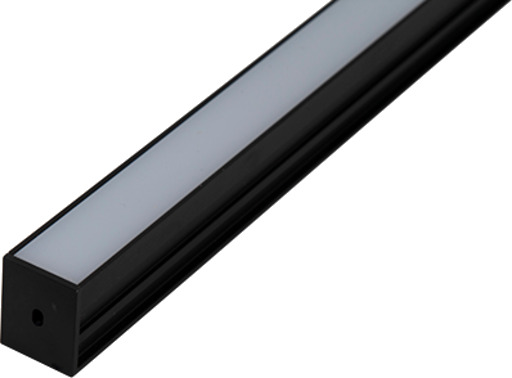 Ansell Lighting LED skinne innebygd 26x21,3 mm 2 meter svart