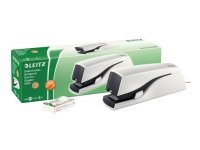 Leitz NeXXt Elektrisk Stiftemaskin for 20 Ark - Flat Clinch - Perlehvit