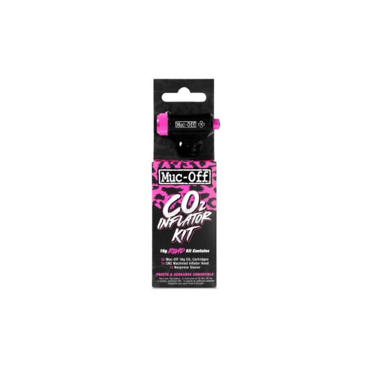 Muc-Off CO2 Pump Road Inflator Kit STD STD Muc-Off CO2 Pump Road Inflator Kit STD STD