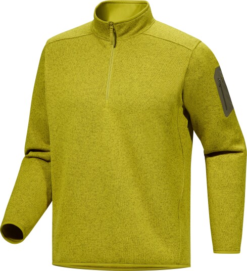 Arc"teryx Men"s Covert 1/2 Zip Olive Moss Heather M