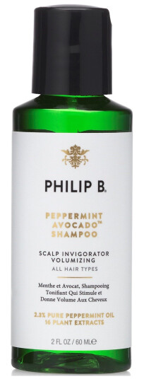 Philip B Peppermint & Avocado Volumizing Shampoo 60 ml - Parabenfri, For Alle Hårtyper Philip B Peppermint & Avocado Volumizing Shampoo 60 ml - Parabenfri, For Alle Hårtyper
