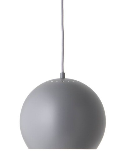Frandsen BALL PENDANT 25 CM - MATT LIGHT GREY