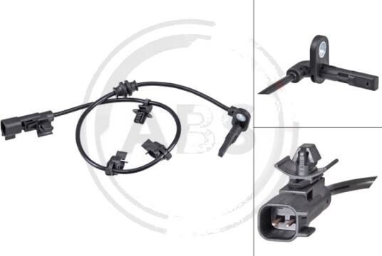 Sensor, ABS A.B.S. 32125