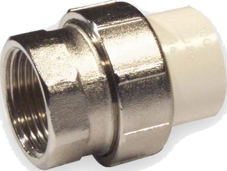 Nibco Plast-Metall Gjengemuffe 3/4"