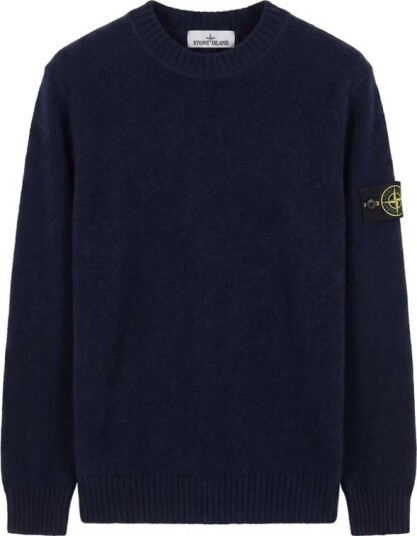 Stone Island Herre Strikkevarer Blå M,