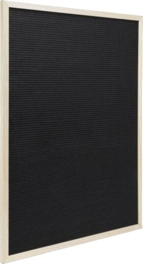 Tavle Securit 80X60x2 Cm Ramme Af Træ Med 360 Bogstaver/Tal Og Ikoner,Stk