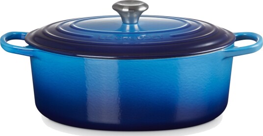 Le Creuset Signature St??pejernsgryte 31 cm 6,3L ??? Azure Bl??