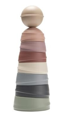 Bibs Wobbly Tower StabletårnPastel Rainbow Bibs Wobbly Tower StabletårnPastel Rainbow