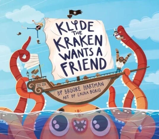 Klyde The Kraken Wants a Friend av Brooke Hartman Klyde The Kraken Wants a Friend av Brooke Hartman