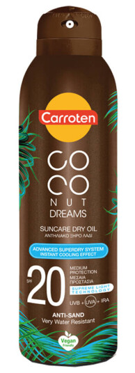 Carroten Suncare Dry Oil Spray SPF 20 150 ml