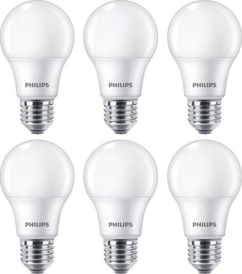 Philips LED-lyspære LED 60W A60 E27 WW FR ND 6PF/6 DISC 1644427 1616519