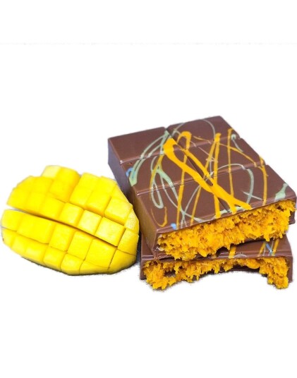 Sweet Gate Håndlaget Dubai Sjokolade med Mango 210 gram Sweet Gate Håndlaget Dubai Sjokolade med Mango 210 gram