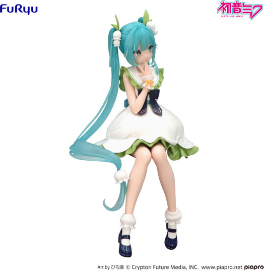 Hatsune Miku Noodle Stopper Flower Fairy Lily of the Valley Statue