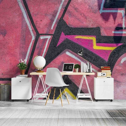 Tapet Abstrakt Geometrisk Design