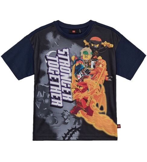 LEGO kidswear Lwtaffy 207   T Shirt S/S   Navy   104