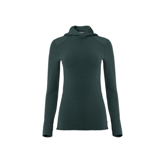 Aclima StreamWool Hoodie W´s Dame 343 Green Gables XL Aclima StreamWool Hoodie W´s Dame 343 Green Gables XL