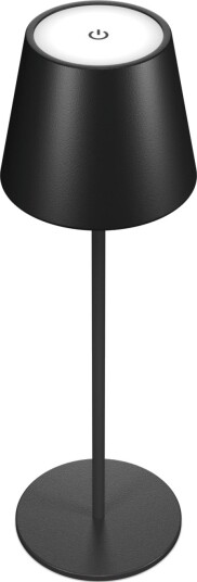Realpower Led Bordlampe Dimbar Kald/Varm Med Batteri Sort Realpower Led Bordlampe Dimbar Kald/Varm Med Batteri Sort