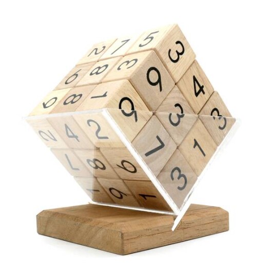 Sudoku kube i tre IQnøtt