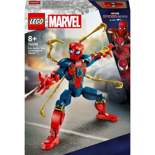 Lego Super Heroes Byggefigur Av Iron Spider-Man 76298