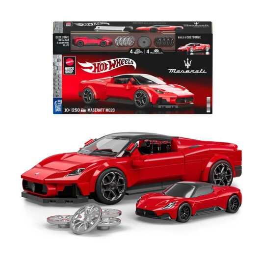 Hot Wheels Speed Series Maserati Byggesett Modellbil - 1:32 - 250 deler