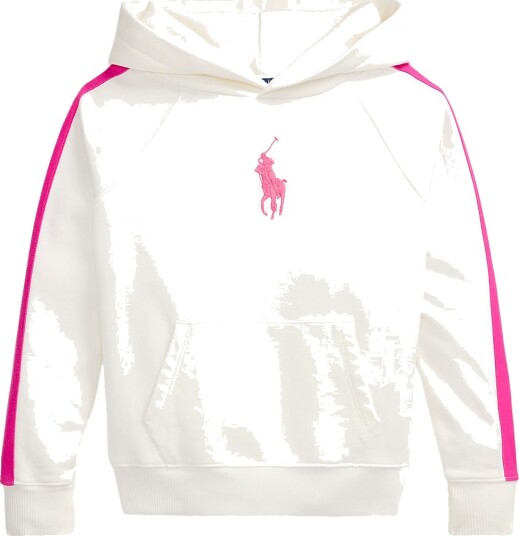 Polo Ralph Lauren Hettegenser Hvit/Rosa Polo Ralph Lauren 7 år 122 Hettegenser