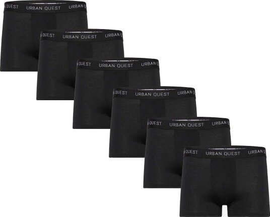 URBAN QUEST | 6 Pack Men Bamboo Tights | XXL