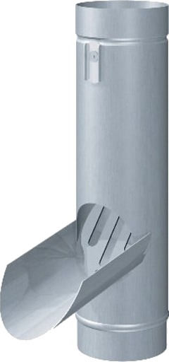 87 mm RZ regnvannsoppsamler med sil zinc 87mm