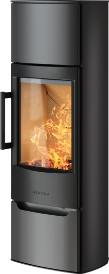 Wiking Miro 6+ Svart Vedovn Ståldør Dør I Sokkel