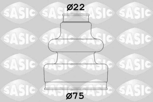 Sasic Mansjett drivaksel SASIC 2933593