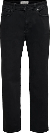 ONLY & SONS Onsfade Super Stretch Blk 9063 Cro Dnm Black XL x 32